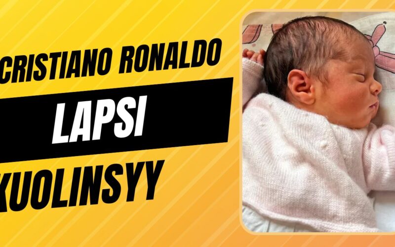 Cristiano Ronaldo lapsi kuolinsyy